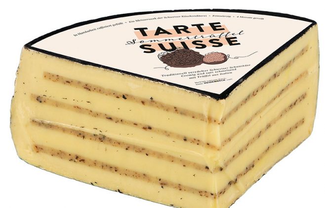 Bild von der Tarte Suisse mit Sommertrüffel