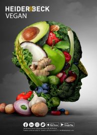 Bild vom Umschlag des Heiderbeck Vegan Kataloges